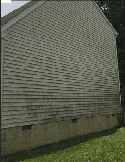 House Exterior Wash — Before - House exterior wash in King County WA — before
