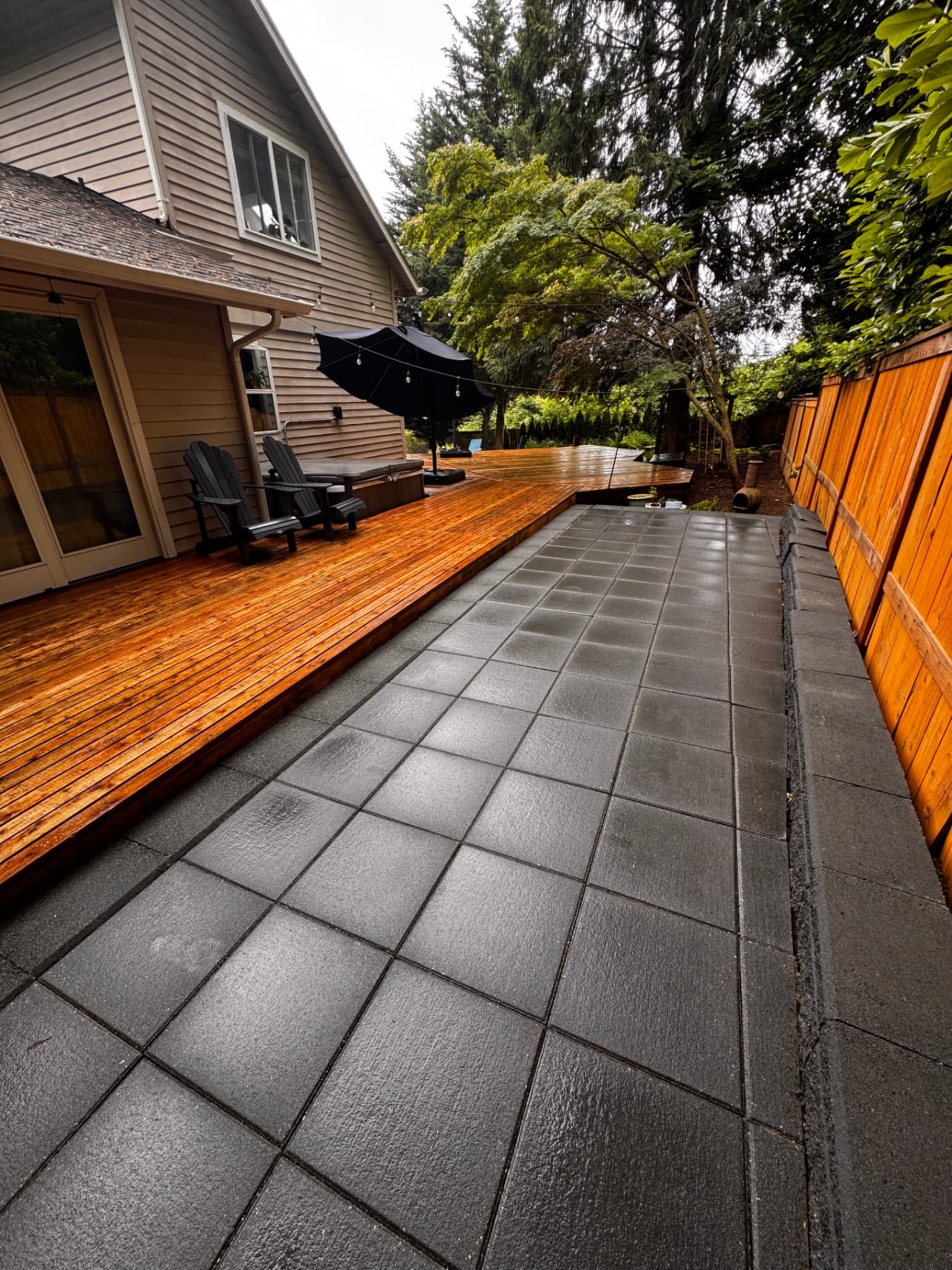 Deck & Patio Cleaning — Before - Deck & Patio Cleaning in King County WA — after