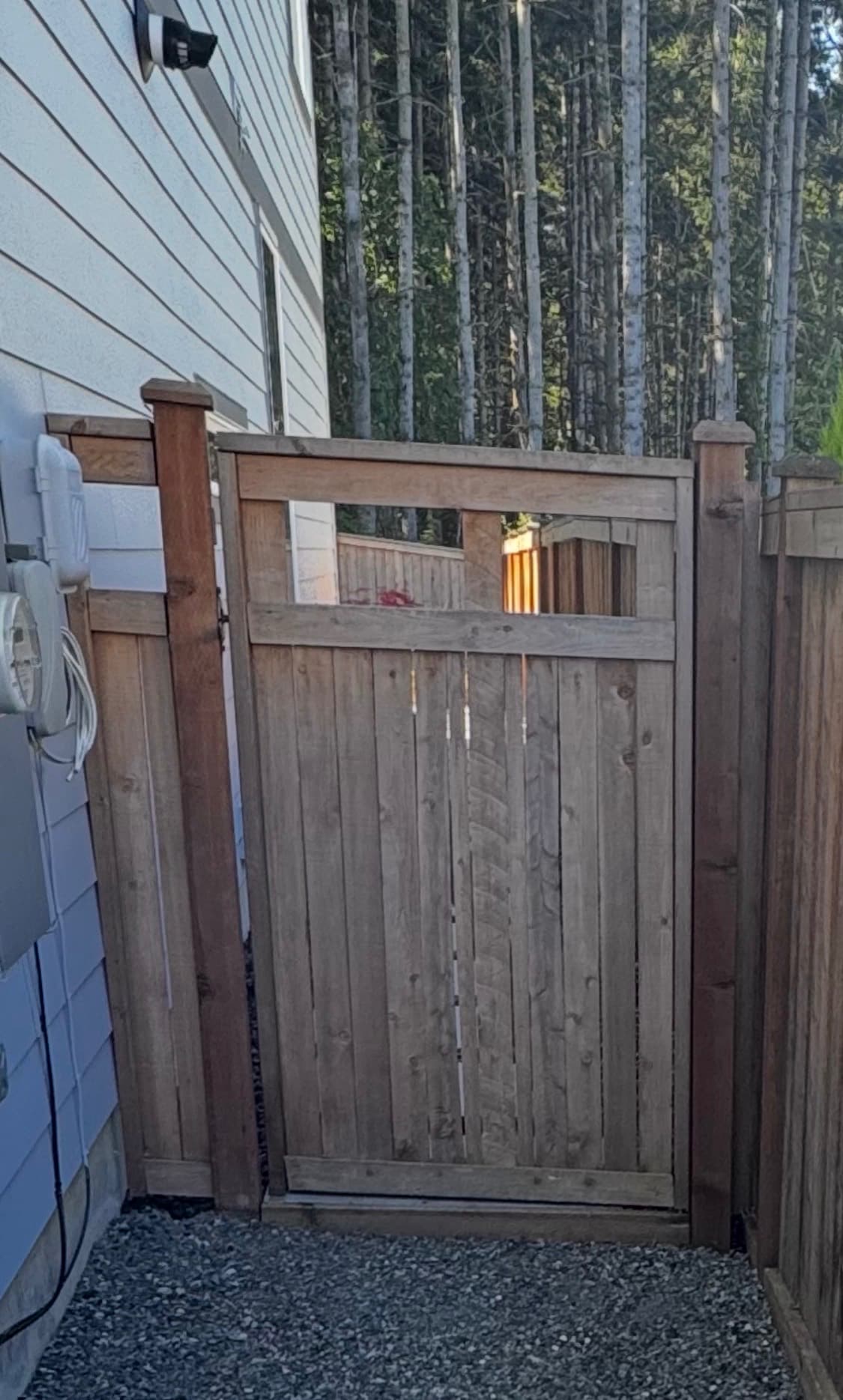 Fence Cleaning & Restoration — Before - Fence Cleaning & Restoration in King County WA — before