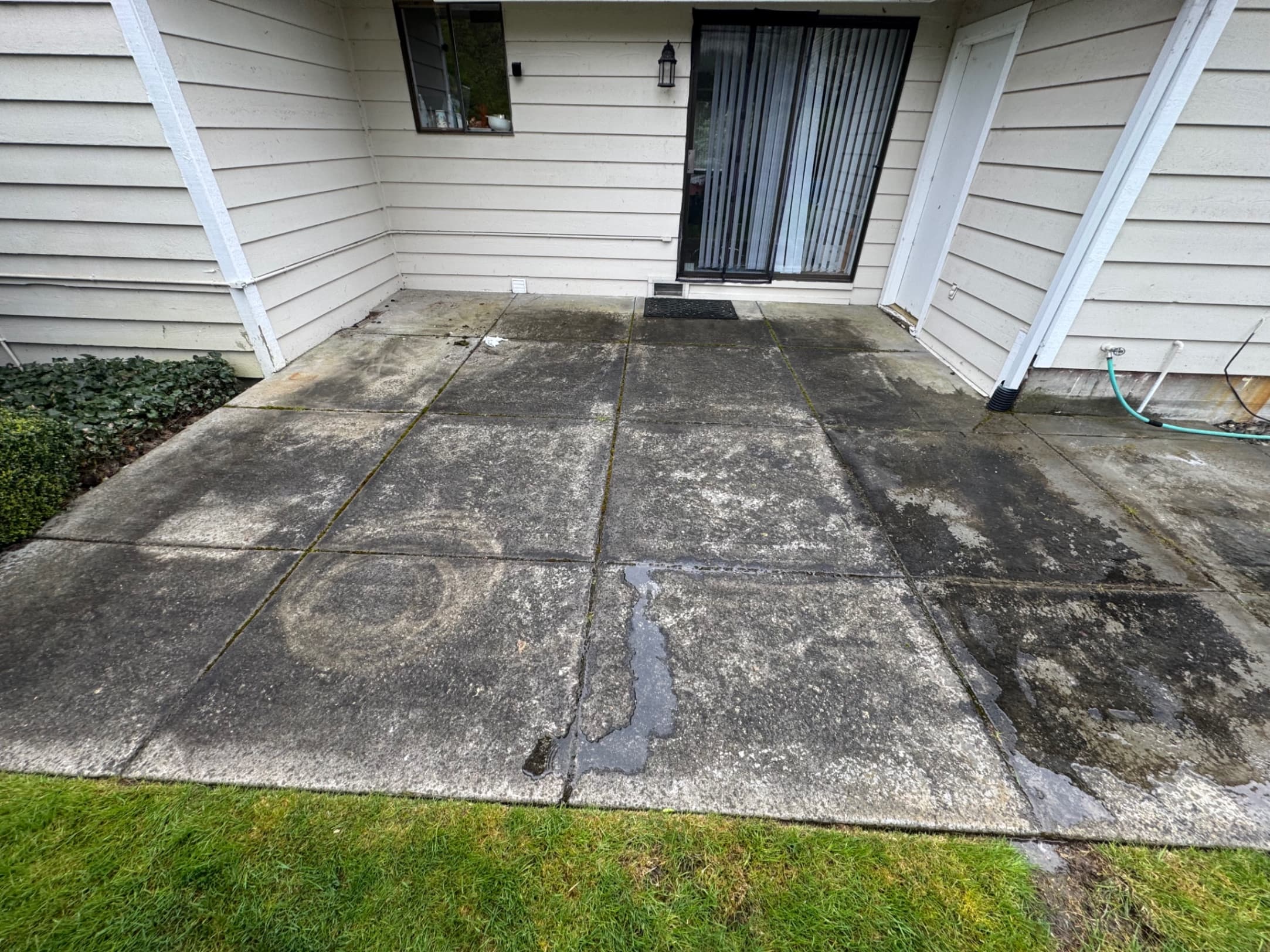 Driveway & Concrete — Before - Driveway & Concrete in King County WA — before